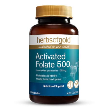 Herbs of Gold Activated Folate 500